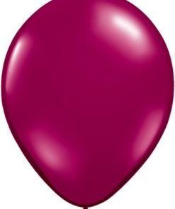 11 Inch Sparkling Burgundy Balloon