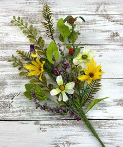 Mixed Spring Daisy Spray – 24″