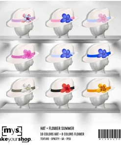 HAT+FLOWER SUMMER – MD25049