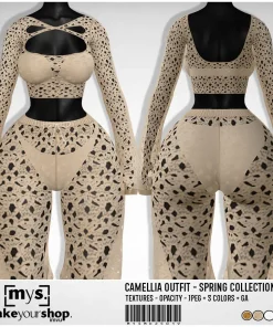 CAMELLIA OUTFIT-MD25019