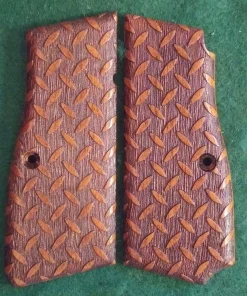 Browning Hi Power Lanyard Ring Mesquite With Diamond Plate Texture