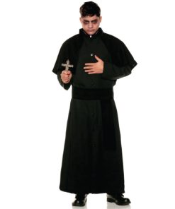 Last Rights Priest Robe Adult Costume