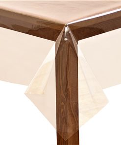 PVC Clear round tablecloth 35″ (89cm)